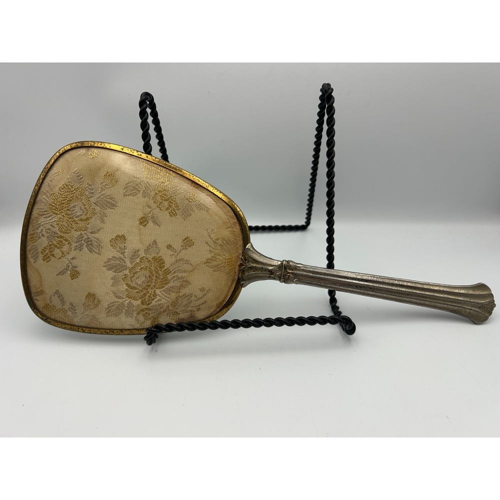 Vintage Vanity Handheld Mirror Regency Main Character Rose Gold Bridgerton Glam
